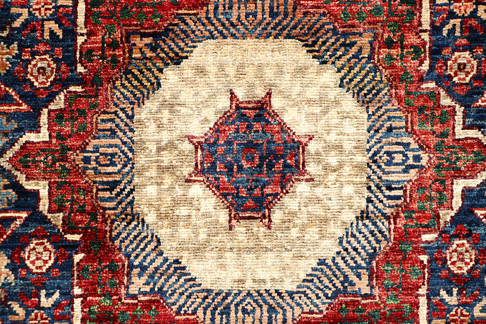 Midnight Blue Mamluk 1' 10 x 4' 11 - No. 65965 - ALRUG Rug Store