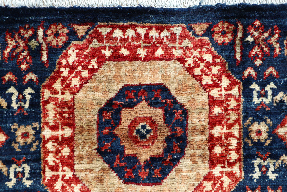 Midnight Blue Mamluk 1' 10 x 5' 1 - No. 65969 - ALRUG Rug Store