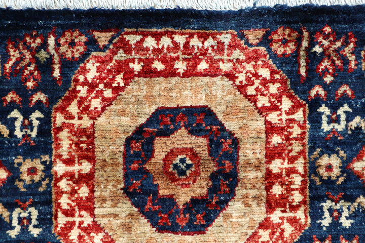 Midnight Blue Mamluk 1' 10 x 5' 1 - No. 65969 - ALRUG Rug Store