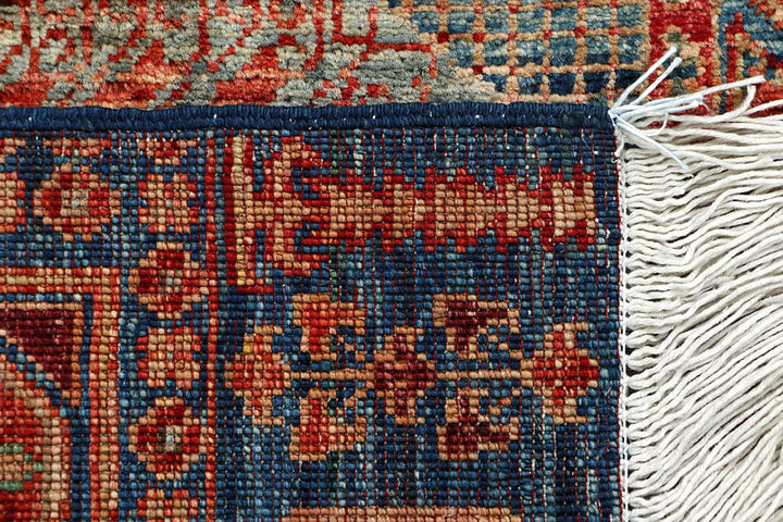 Steel Blue Mamluk 2' x 4' 11 - No. 65971 - ALRUG Rug Store