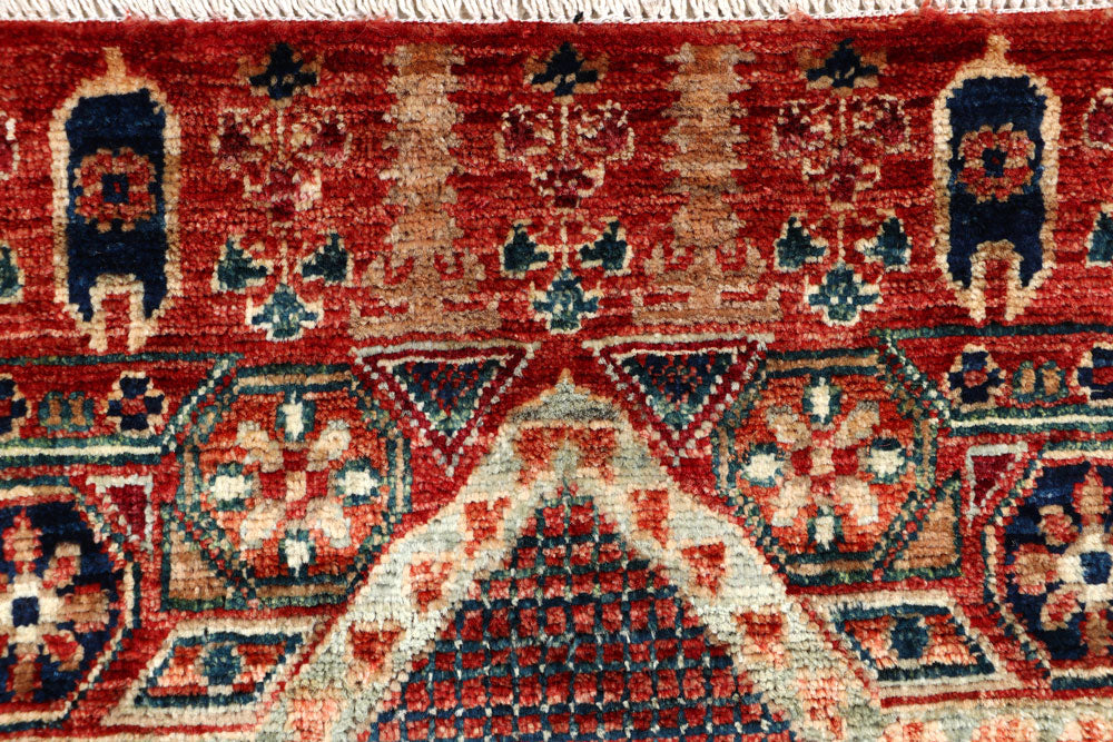 Firebrick Mamluk 1' 11 x 5' 2 - No. 65973 - ALRUG Rug Store