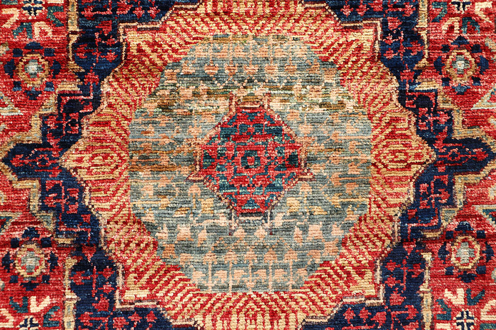 Firebrick Mamluk 1' 11 x 4' 9 - No. 65975 - ALRUG Rug Store