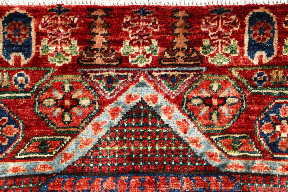 Firebrick Mamluk 2' x 4' 11 - No. 65977 - ALRUG Rug Store