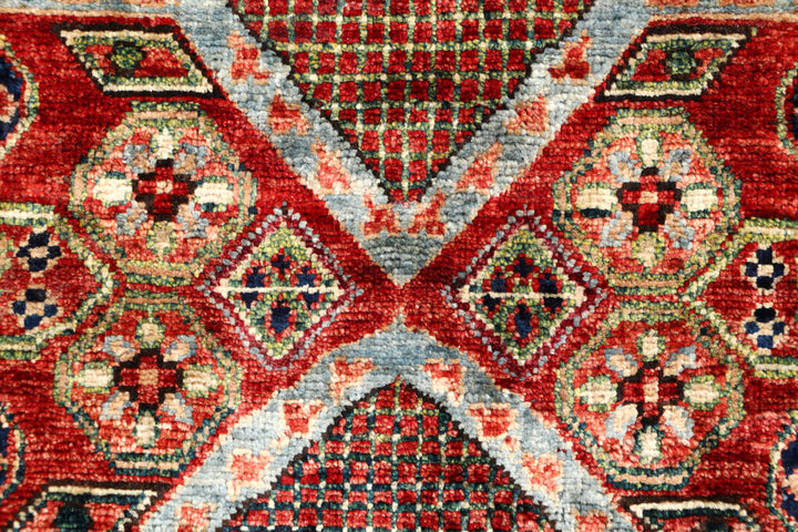 Firebrick Mamluk 2' x 4' 11 - No. 65977 - ALRUG Rug Store