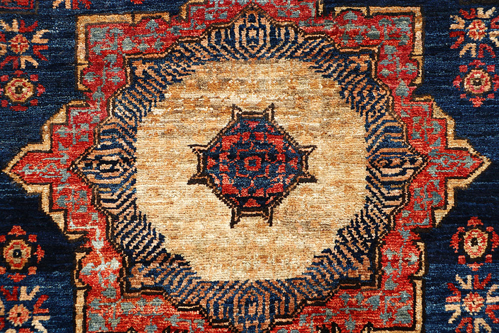 Midnight Blue Mamluk 2' 2 x 4' 9 - No. 65979 - ALRUG Rug Store