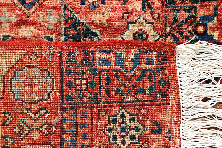 Firebrick Mamluk 2' x 5' 2 - No. 65981 - ALRUG Rug Store