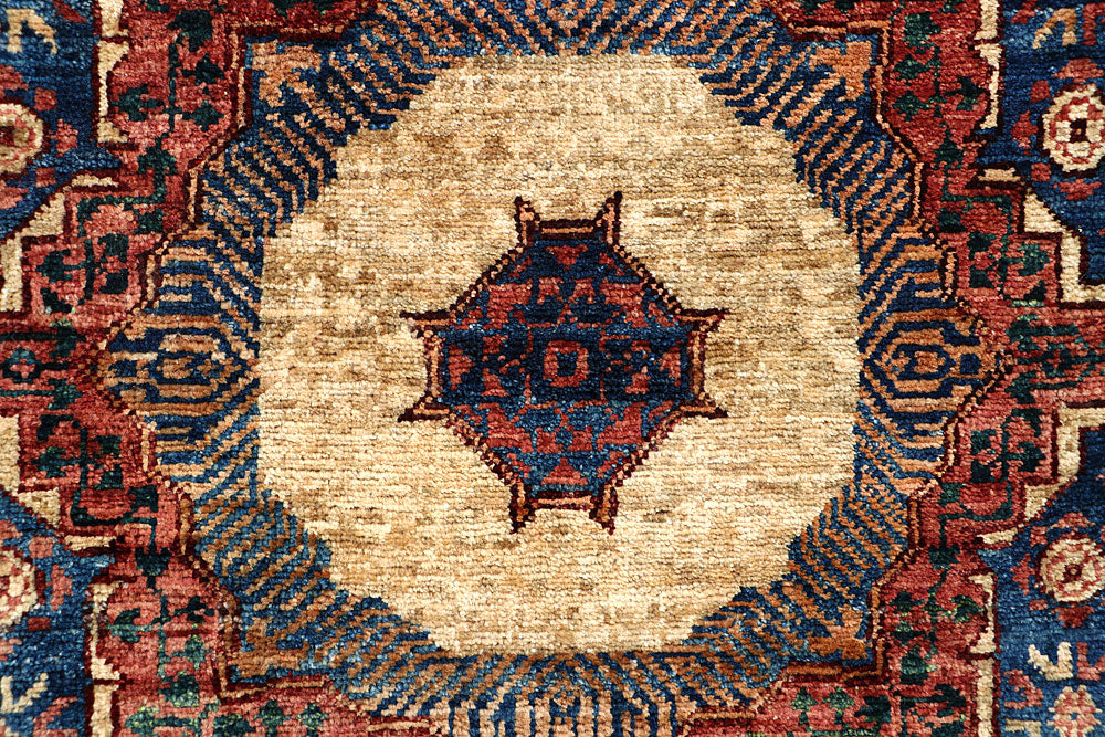 Steel Blue Mamluk 2' x 4' 9 - No. 65984 - ALRUG Rug Store