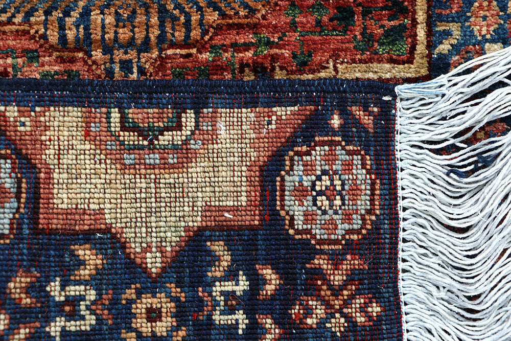 Steel Blue Mamluk 2' x 4' 9 - No. 65984 - ALRUG Rug Store