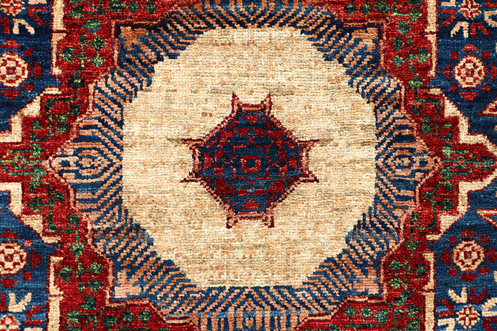 Steel Blue Mamluk 2' x 4' 10 - No. 65987 - ALRUG Rug Store