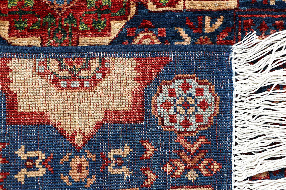 Steel Blue Mamluk 2' x 4' 10 - No. 65987 - ALRUG Rug Store