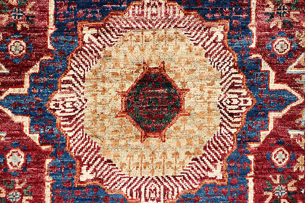 Dark Red Mamluk 1' 11 x 4' 9 - No. 65988 - ALRUG Rug Store