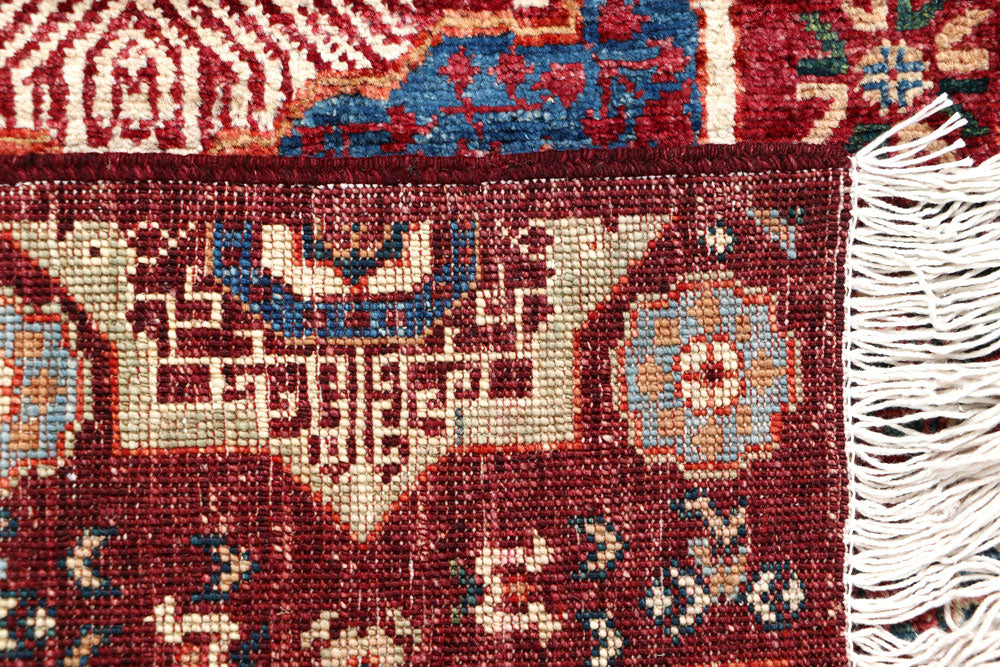 Dark Red Mamluk 1' 11 x 4' 9 - No. 65988 - ALRUG Rug Store