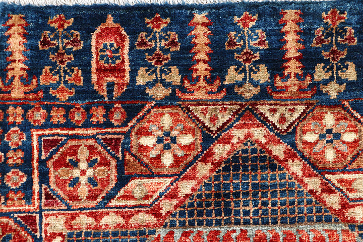 Midnight Blue Mamluk 2' x 4' 11 - No. 65989 - ALRUG Rug Store