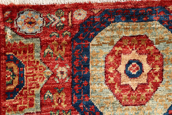 Firebrick Mamluk 2' x 4' 11 - No. 65990 - ALRUG Rug Store