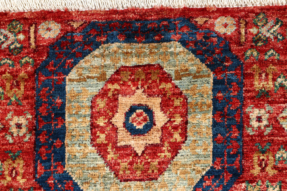 Firebrick Mamluk 2' x 4' 11 - No. 65990 - ALRUG Rug Store