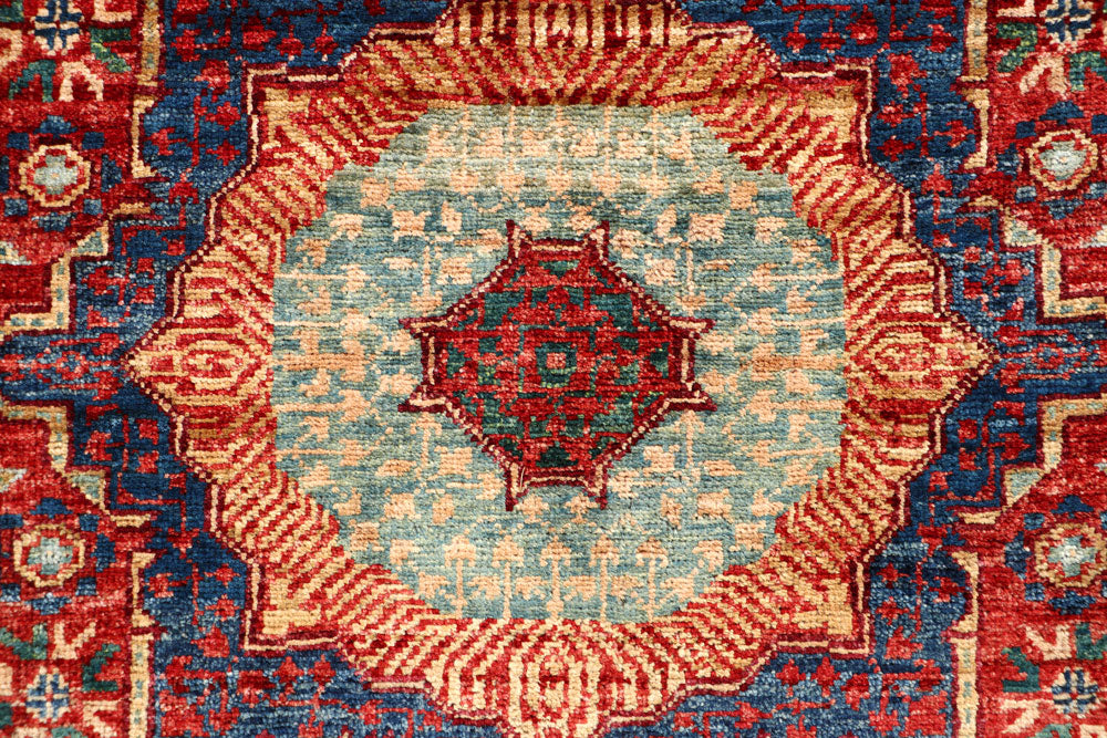Firebrick Mamluk 2' x 4' 11 - No. 65990 - ALRUG Rug Store