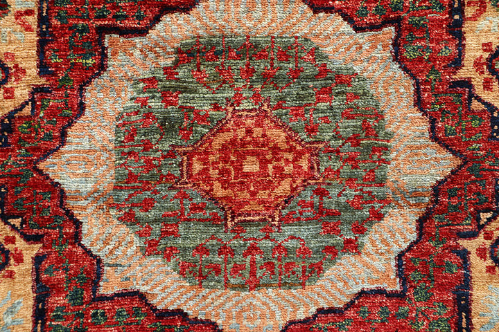 Tan Mamluk 2' x 4' 8 - No. 65992 - ALRUG Rug Store