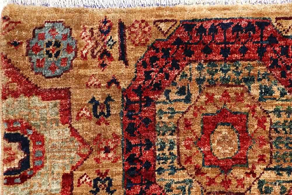Tan Mamluk 1' 11 x 4' 9 - No. 65993 - ALRUG Rug Store