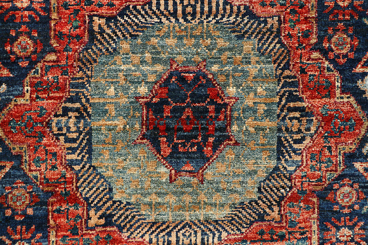 Midnight Blue Mamluk 2' x 4' 11 - No. 65994 - ALRUG Rug Store