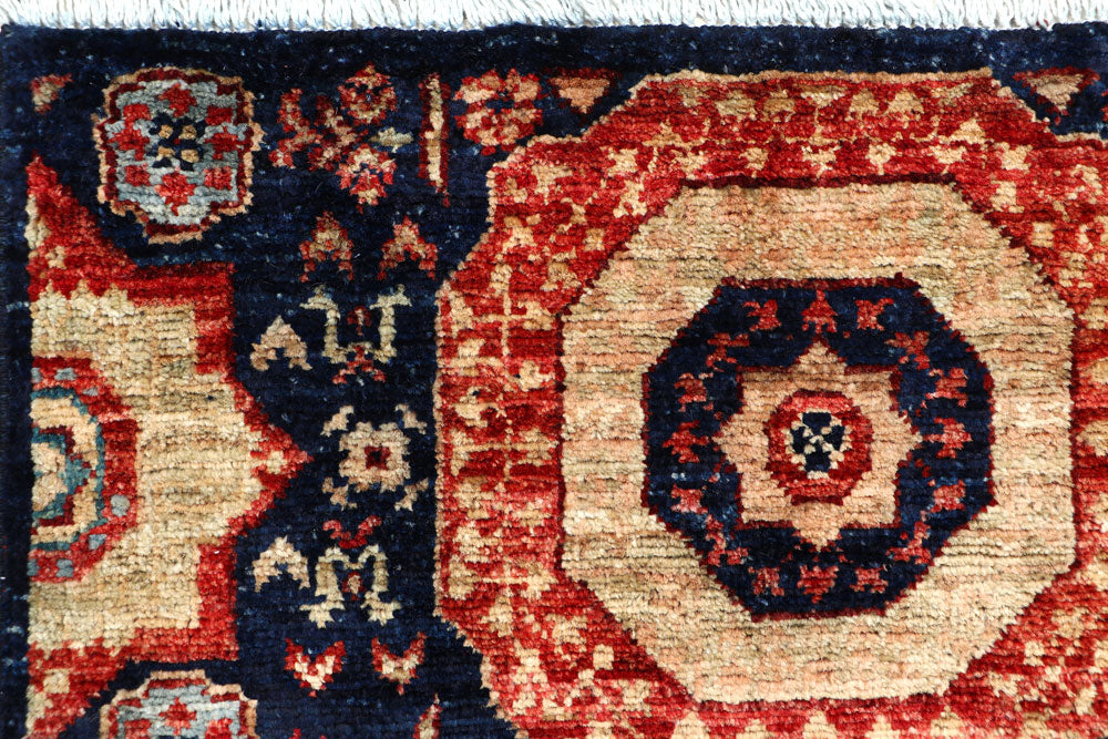 Midnight Blue Mamluk 1' 11 x 5' - No. 65995 - ALRUG Rug Store
