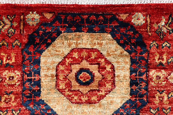 Firebrick Mamluk 1' 11 x 4' 10 - No. 65996 - ALRUG Rug Store