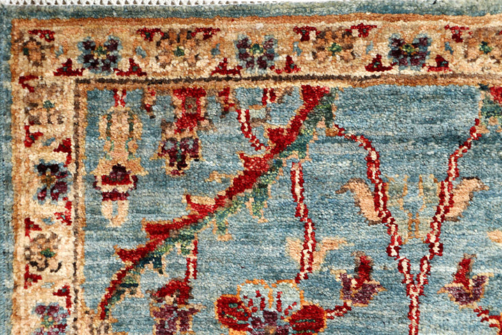 Cadet Blue Ziegler 2' x 4' 9 - No. 65998 - ALRUG Rug Store