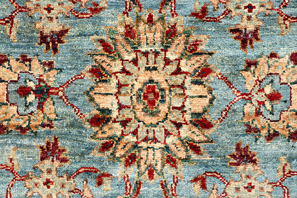 Cadet Blue Ziegler 2' x 4' 9 - No. 65998 - ALRUG Rug Store