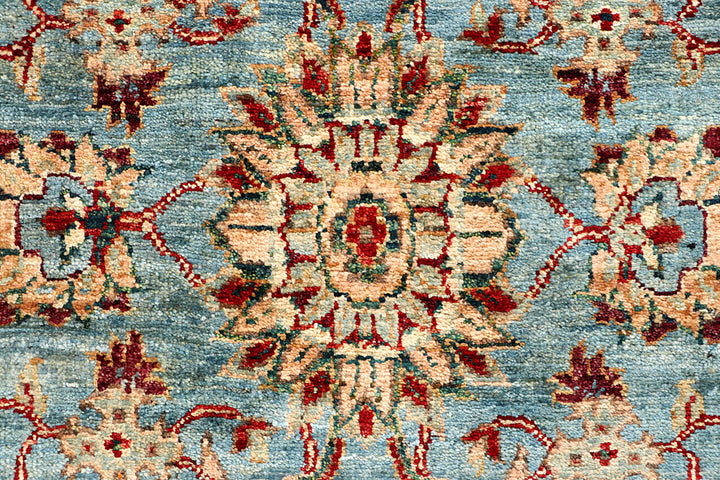 Cadet Blue Ziegler 2' x 4' 9 - No. 65998 - ALRUG Rug Store
