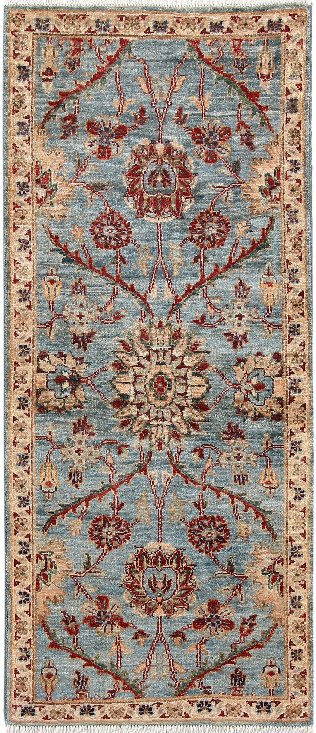 Cadet Blue Ziegler 2' x 4' 9 - No. 65998 - ALRUG Rug Store