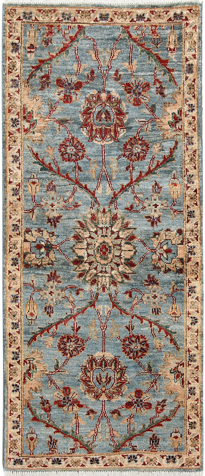 Cadet Blue Ziegler 2' x 4' 9 - No. 65998 - ALRUG Rug Store