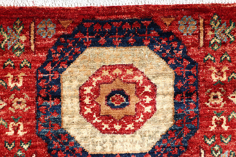 Firebrick Mamluk 2' 1 x 4' 10 - No. 65999 - ALRUG Rug Store