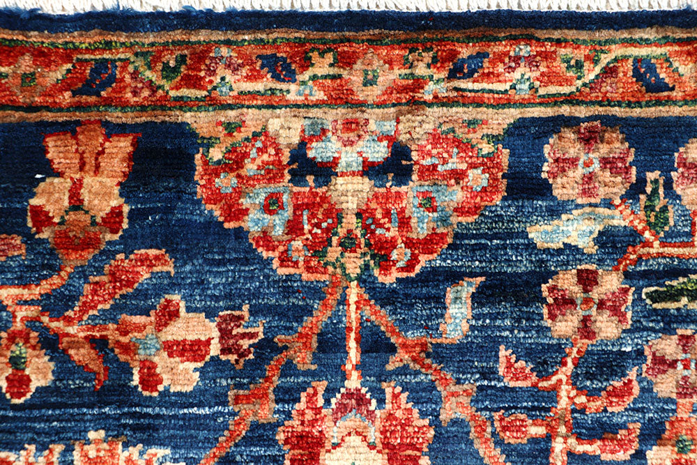 Steel Blue Ziegler 1' 11 x 4' 11 - No. 66000 - ALRUG Rug Store
