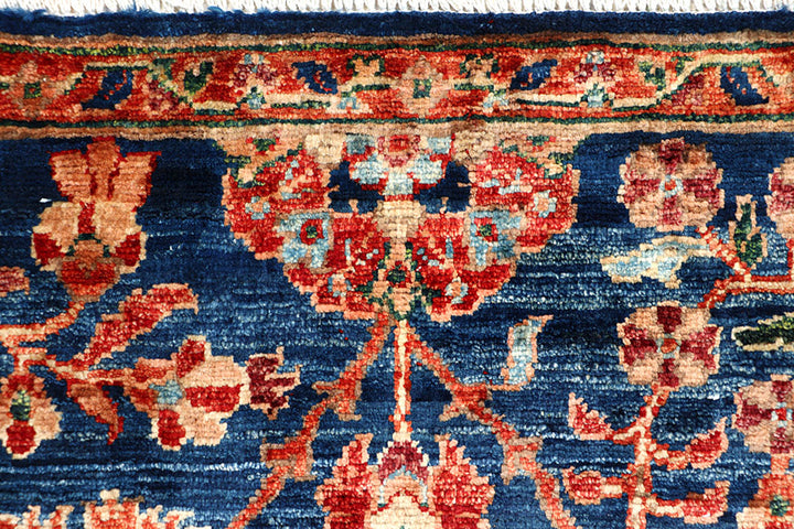 Steel Blue Ziegler 1' 11 x 4' 11 - No. 66000 - ALRUG Rug Store