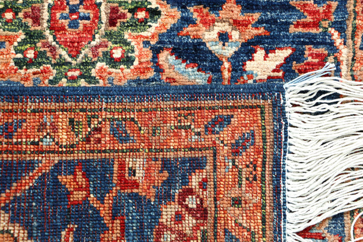 Steel Blue Ziegler 1' 11 x 4' 11 - No. 66000 - ALRUG Rug Store