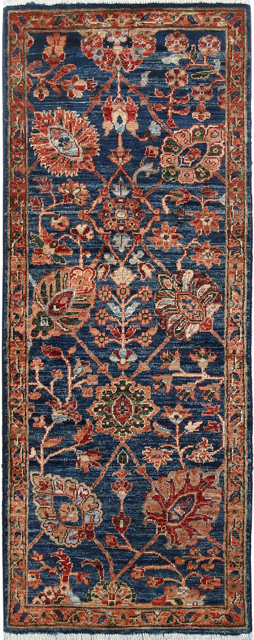 Steel Blue Ziegler 1' 11 x 4' 11 - No. 66000 - ALRUG Rug Store