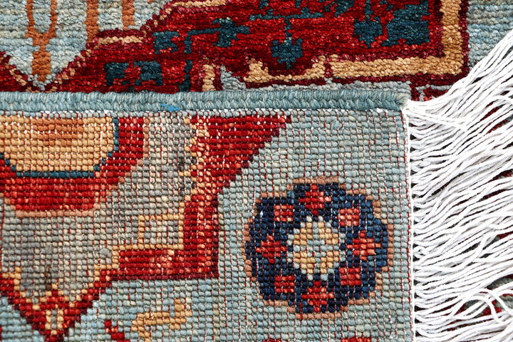 Light Slate Grey Mamluk 1' 11 x 4' 9 - No. 66005 - ALRUG Rug Store