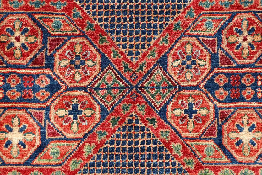 Steel Blue Mamluk 2' 1 x 5' - No. 66006 - ALRUG Rug Store