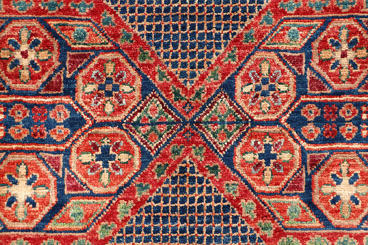 Steel Blue Mamluk 2' 1 x 5' - No. 66006 - ALRUG Rug Store