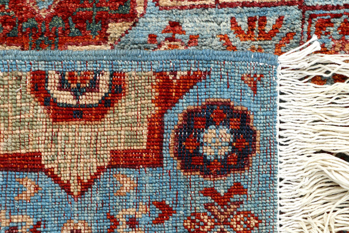 Light Slate Grey Mamluk 2' x 4' 10 - No. 66007 - ALRUG Rug Store