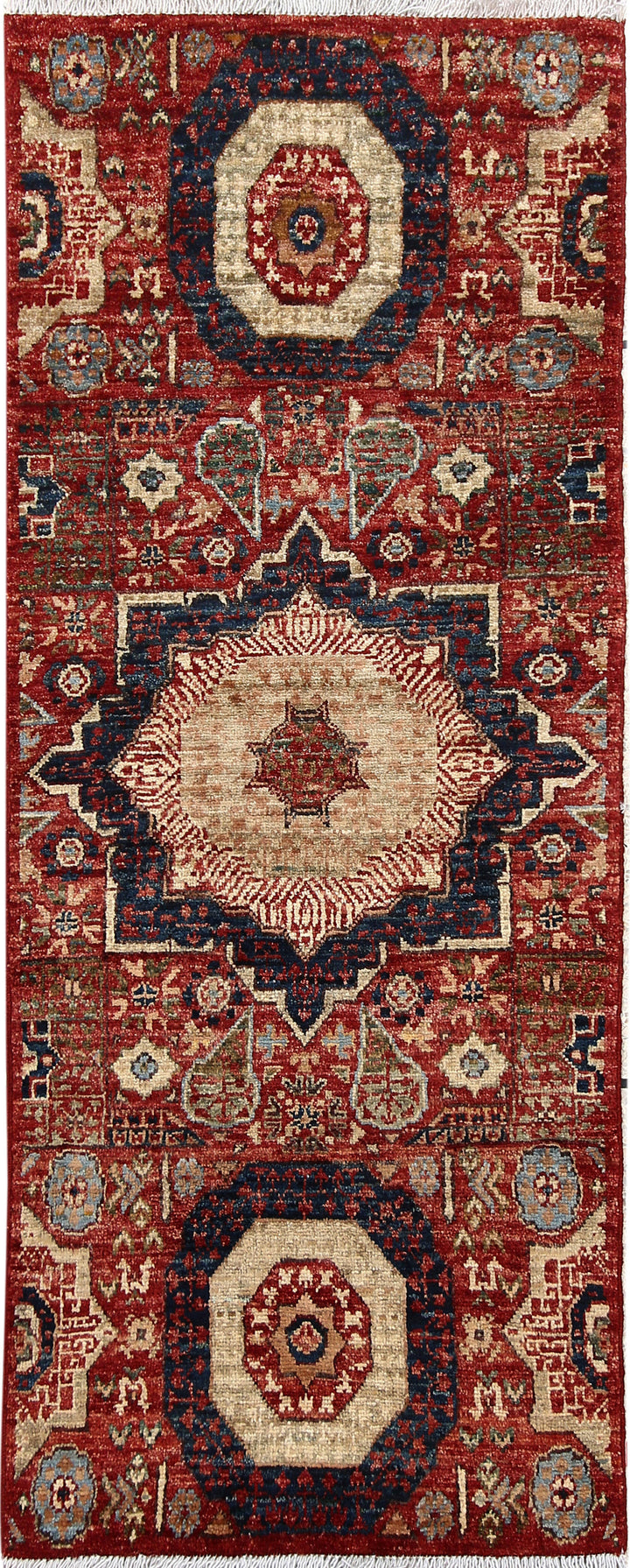 Firebrick Mamluk 2' x 4' 11 - No. 66008 - ALRUG Rug Store
