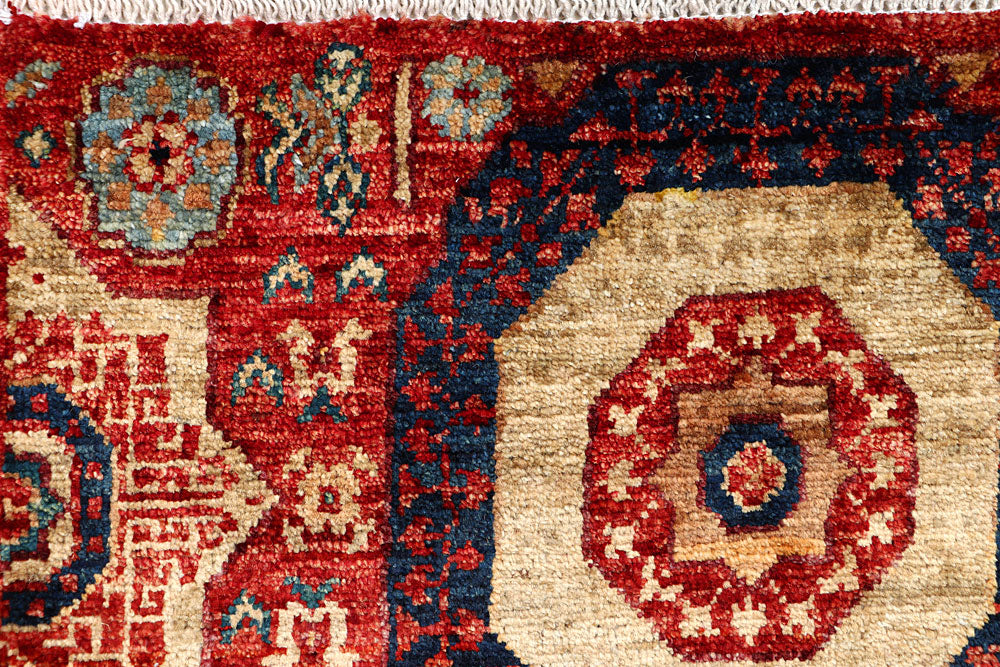 Firebrick Mamluk 1' 11 x 4' 10 - No. 66010 - ALRUG Rug Store