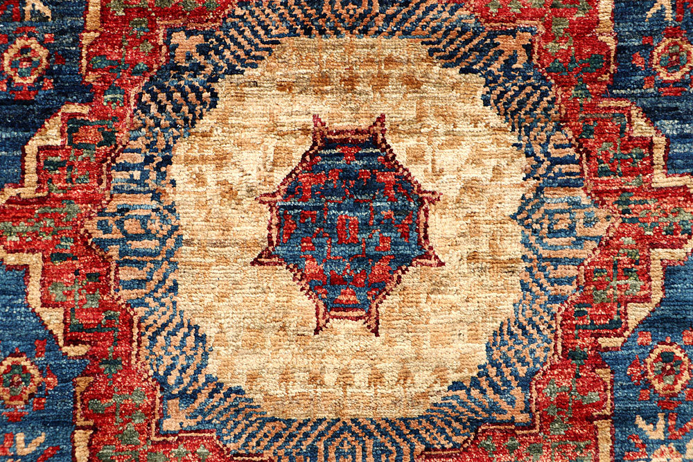 Steel Blue Mamluk 2' x 4' 10 - No. 66012 - ALRUG Rug Store