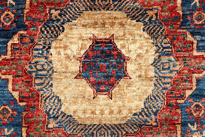 Steel Blue Mamluk 2' x 4' 10 - No. 66012 - ALRUG Rug Store