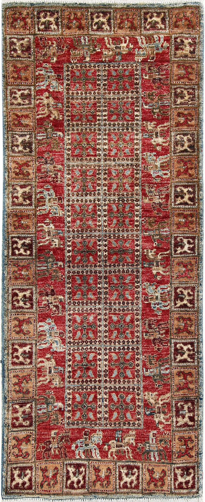 Multi Colored Ziegler 1' 11 x 4' 11 - No. 66016 - ALRUG Rug Store