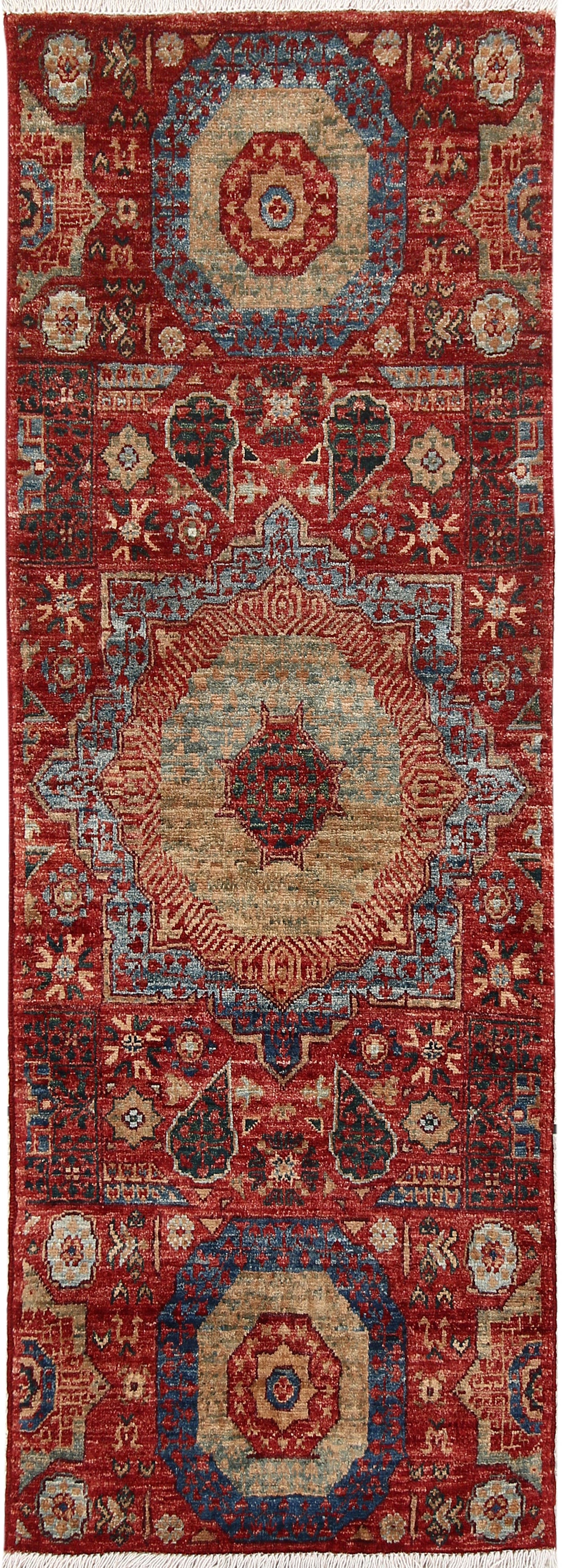 Brown Mamluk 1' 11 x 4' 10 - No. 66017 - ALRUG Rug Store
