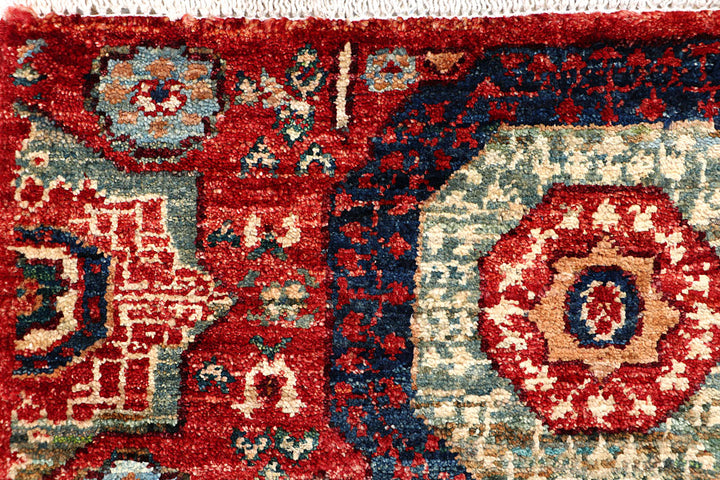 Brown Mamluk 2' 1 x 4' 10 - No. 66018 - ALRUG Rug Store