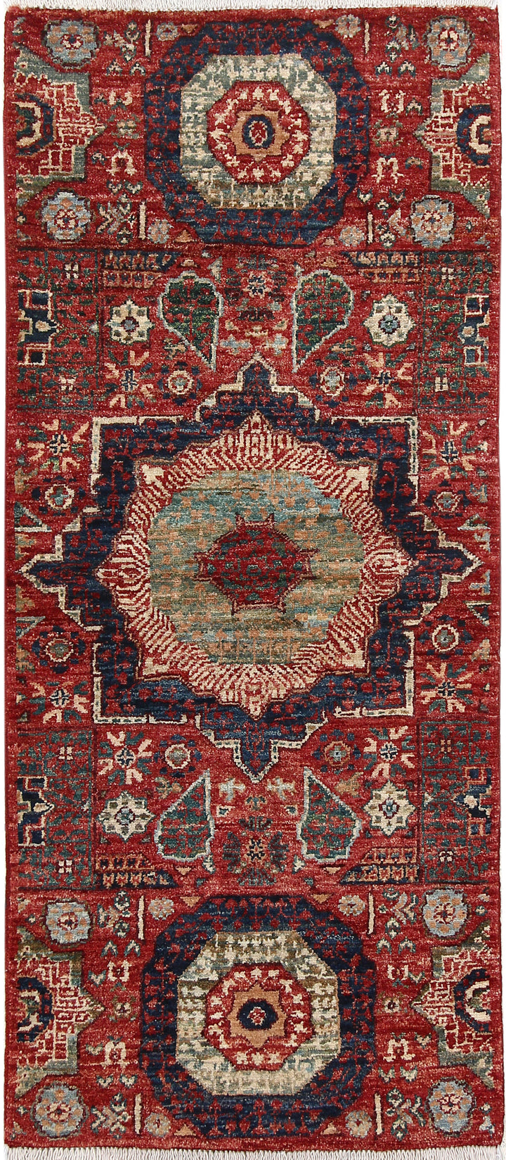 Brown Mamluk 2' 1 x 4' 10 - No. 66018 - ALRUG Rug Store