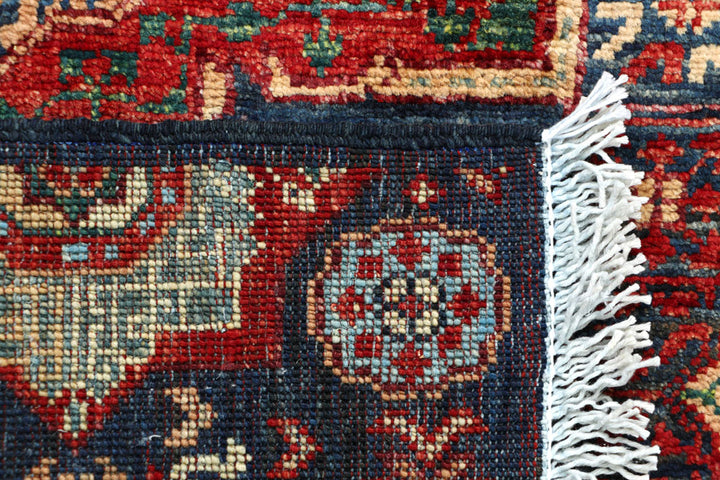 Steel Blue Mamluk 1' 11 x 4' 9 - No. 66019 - ALRUG Rug Store