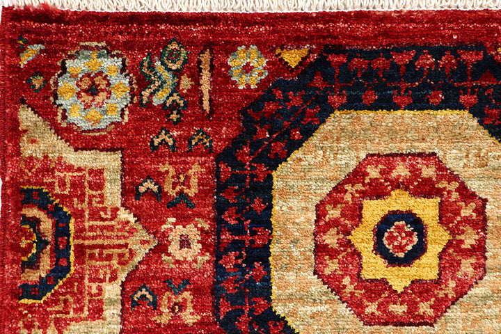 Brown Mamluk 1' 11 x 4' 8 - No. 66022 - ALRUG Rug Store