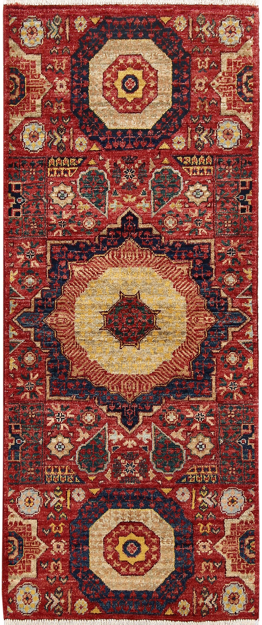 Brown Mamluk 1' 11 x 4' 8 - No. 66022 - ALRUG Rug Store